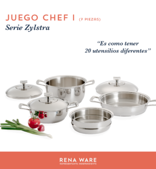 JUEGO CHEF 1 SERIE ZYLSTRA